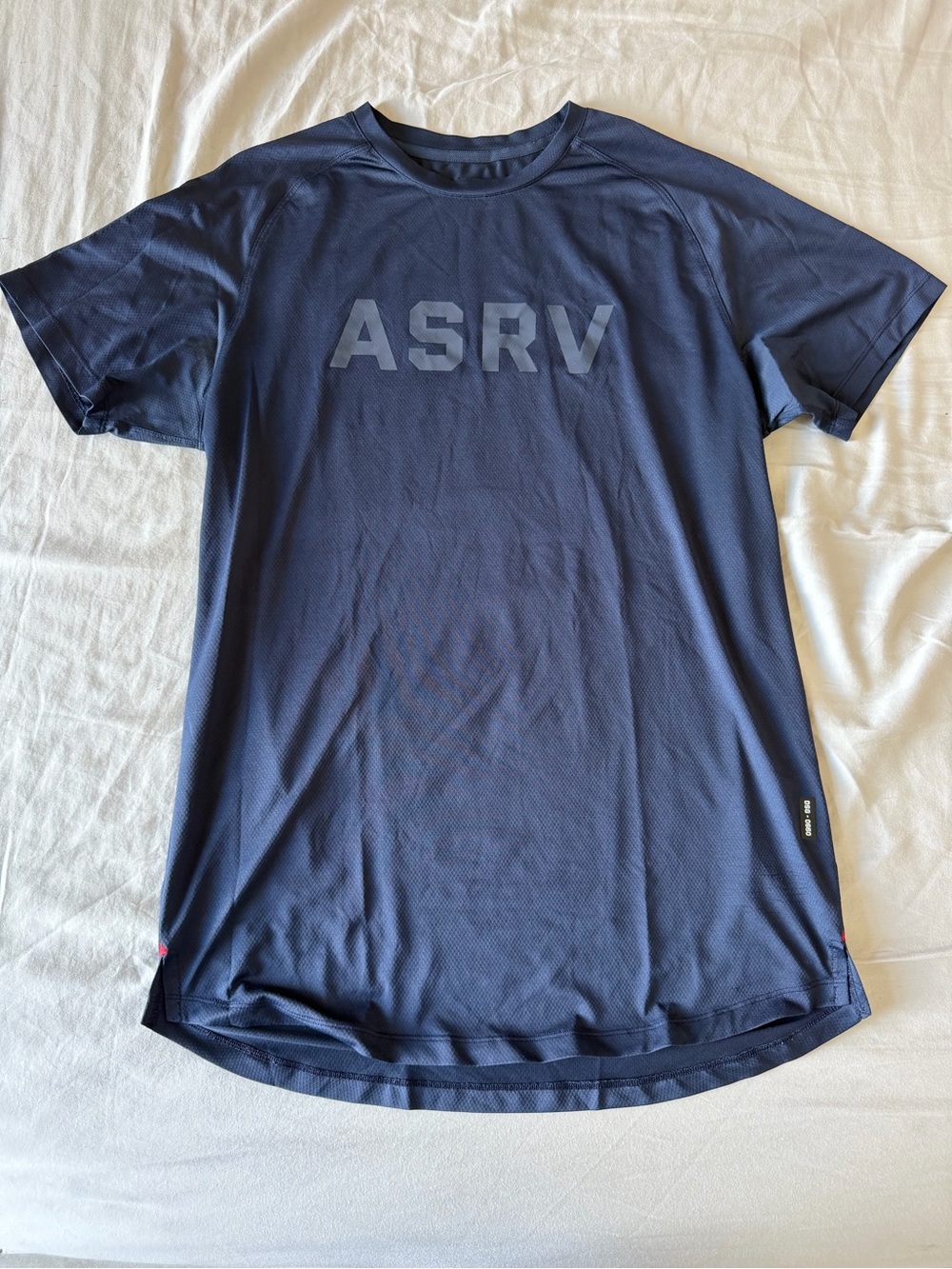 Men’s XL ASRV DSG 0660 NAVY Performance Tee